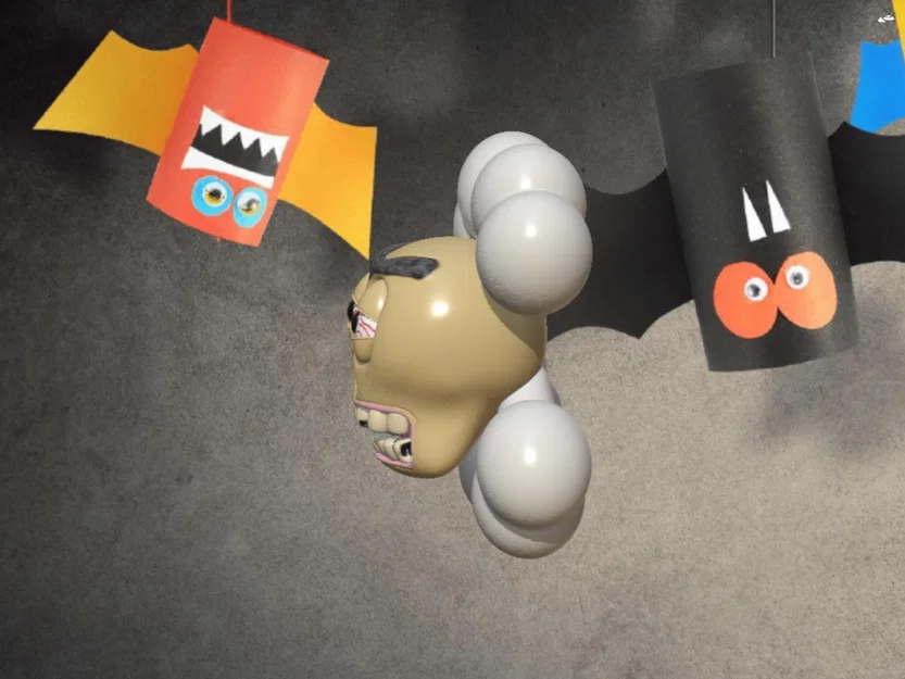 Bộ xương đầu lâu Halloween độc đáo - Image 3