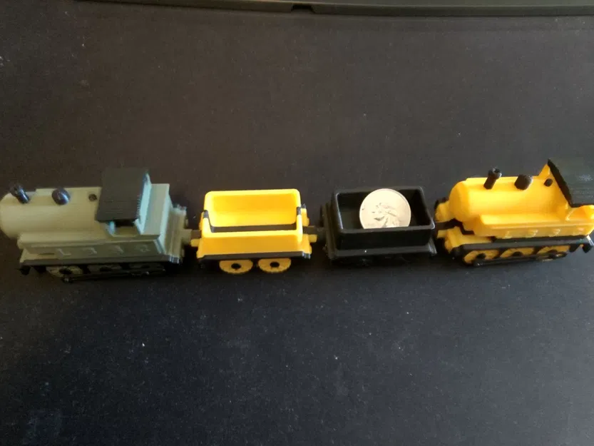 Tàu hơi nước đồ chơi mini LBSCR E2 Class với cần trục di động - Image 5