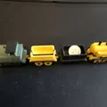 Tàu hơi nước đồ chơi mini LBSCR E2 Class với cần trục di động - Thumbnail 5