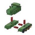 Tàu hơi nước đồ chơi mini LBSCR E2 Class với cần trục di động - Thumbnail 8
