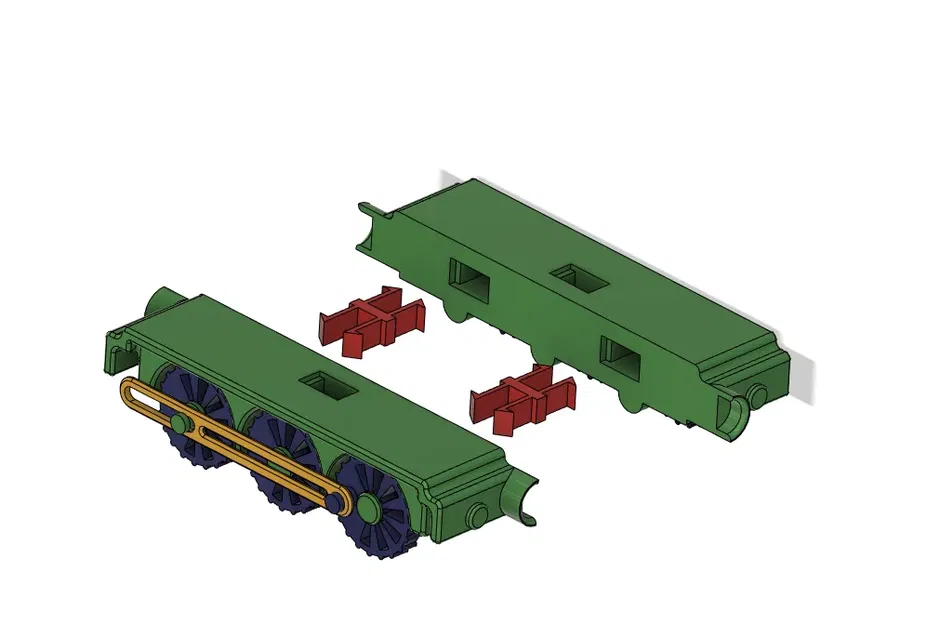 Tàu hơi nước đồ chơi mini LBSCR E2 Class với cần trục di động - Image 11