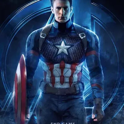Mô hình lithophane Captain America tuyệt đẹp