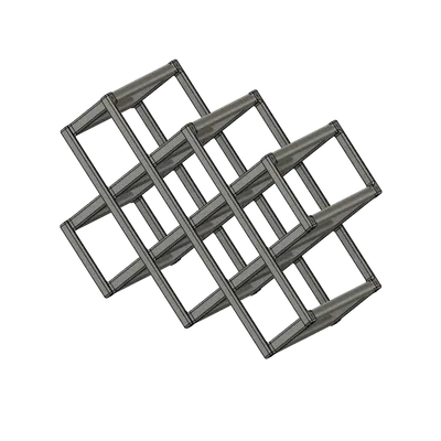 Giá đỡ chai kiểu lưới cho mô hình thu nhỏ