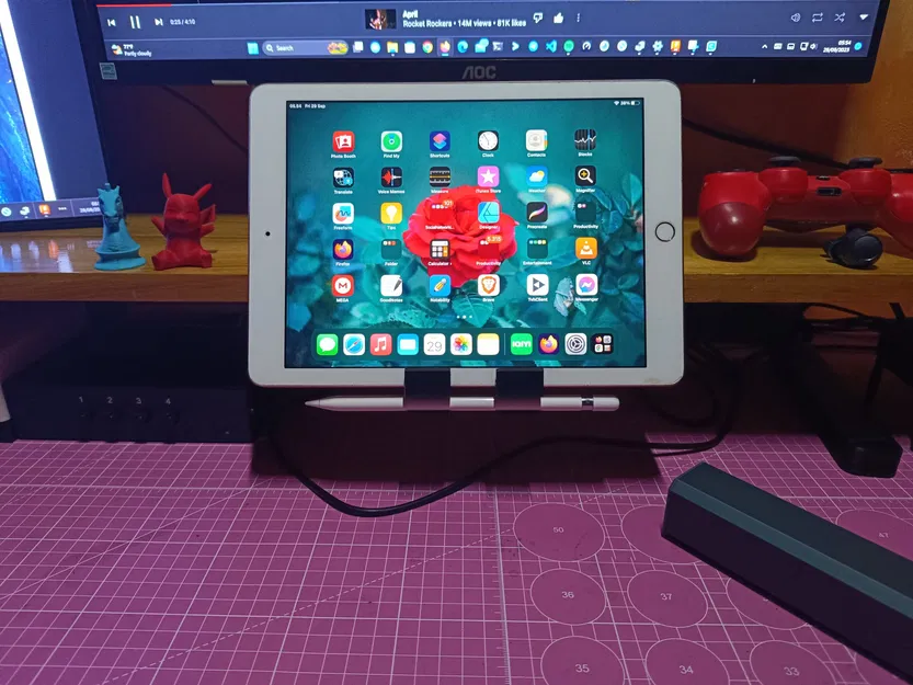 Giá đỡ điện thoại và máy tính bảng cho bàn làm việc - Image 2