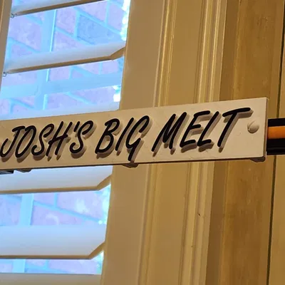 Biển hiệu cá nhân cho máy in Creality CR