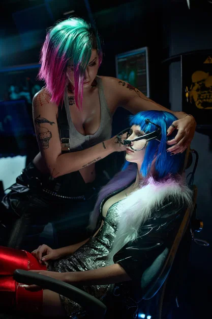 Vòng hoa Braindance của Judy Alvarez trong Cyberpunk 2077 - Image 9