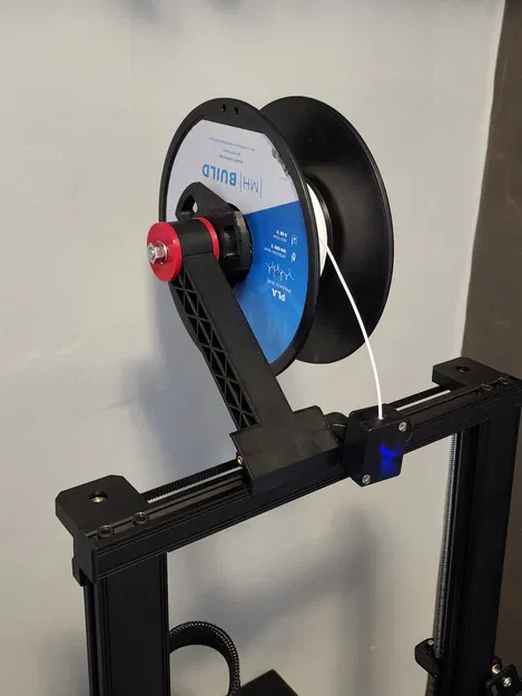 Giá đỡ cuộn filament bi bạc đạn cho Ender 3 S1 và Ender 2 Pro - Image 6