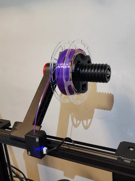 Giá đỡ cuộn filament bi bạc đạn cho Ender 3 S1 và Ender 2 Pro - Image 7