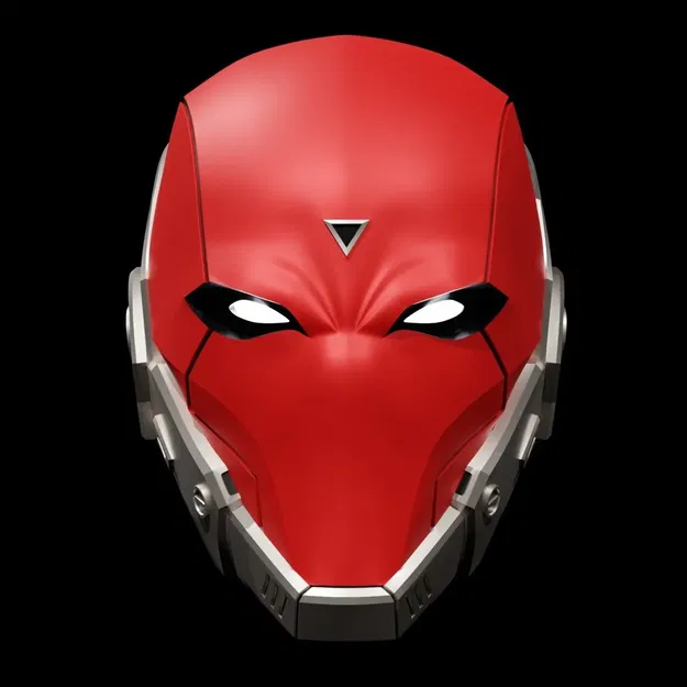 Mũ bảo hiểm Cyber Red Hood V2 cho cosplay - Image 1