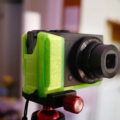 Cán cầm và đế chân máy Arca cho Nikon P300 series