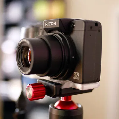 Bảng chân máy Arca cho Ricoh GX100 & GX200