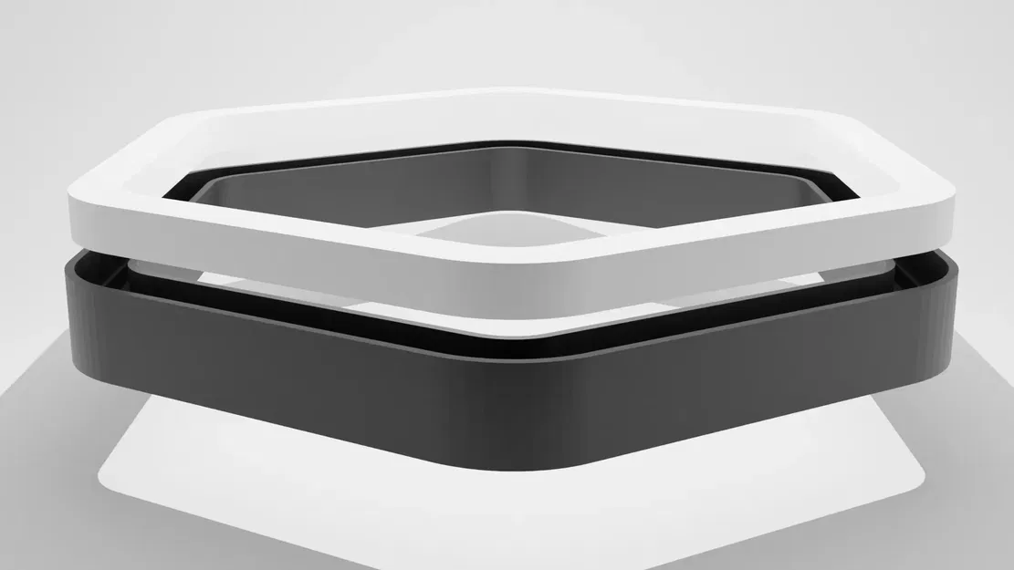 Đèn LED hình lục giác với chao khuếch tán - Image 2