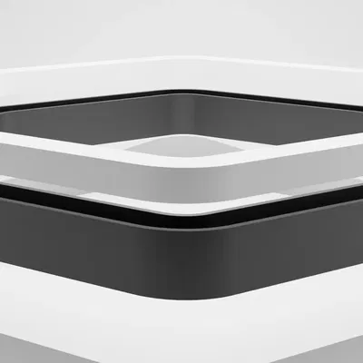 Đèn LED hình lục giác với chao khuếch tán