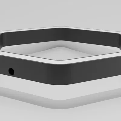 Đèn LED hình lục giác với chao khuếch tán