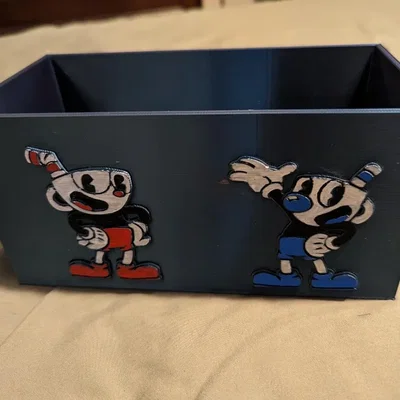 Hộp Cuphead và Mugman dễ thương