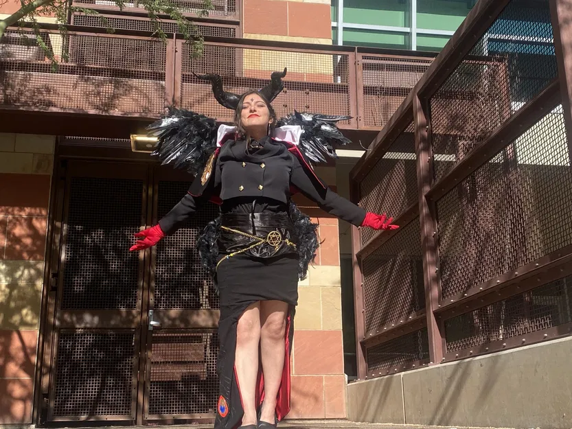 Cánh articulating cosplay Lucifer trong Obey Me! - Image 1