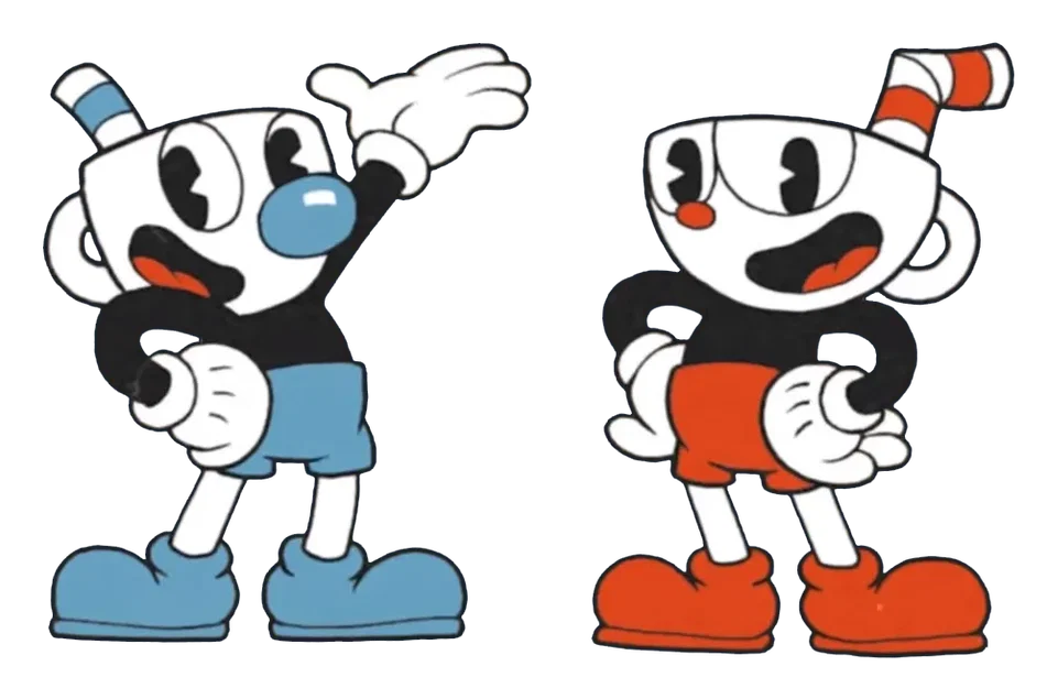 Móc khóa Cuphead nhiều màu sắc - Image 3