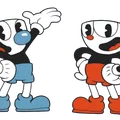 Móc khóa Cuphead nhiều màu sắc - Thumbnail 3
