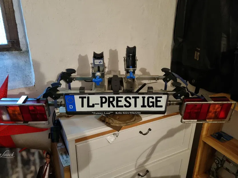 Kẹp biển số cho giá đỡ xe đạp Twinny Load "Prestige - Image 2