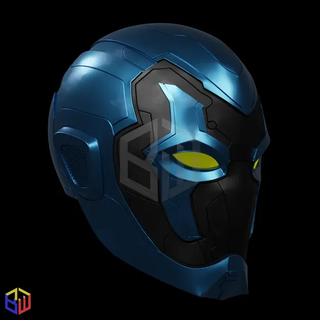 Mũ bảo hiểm nhân vật Blue Beetle trong phim 2023 - Image 2