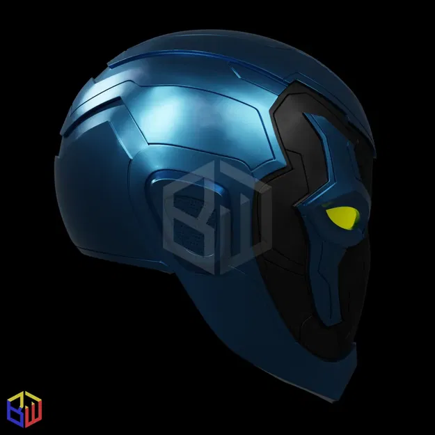 Mũ bảo hiểm nhân vật Blue Beetle trong phim 2023 - Image 3