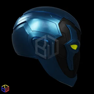 Mũ bảo hiểm nhân vật Blue Beetle trong phim 2023