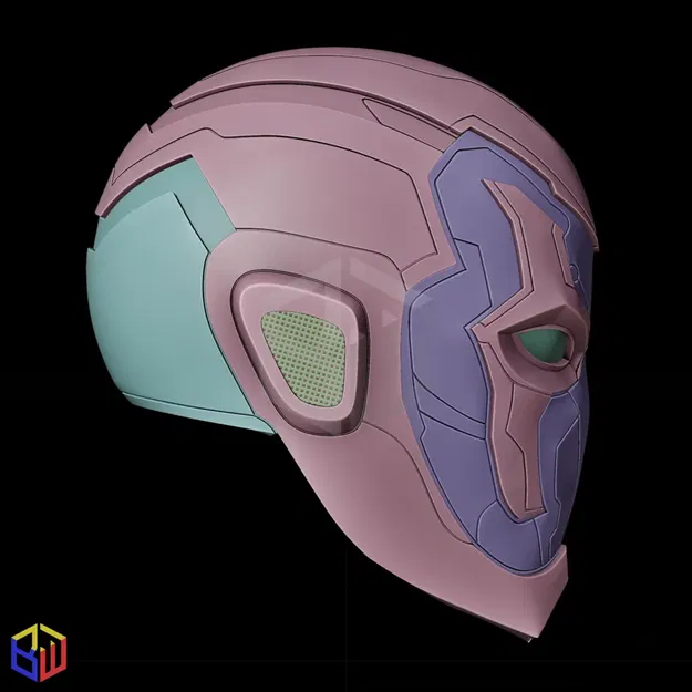 Mũ bảo hiểm nhân vật Blue Beetle trong phim 2023 - Image 5