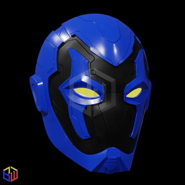 Mũ bảo hiểm nhân vật Blue Beetle trong phim 2023 - Image 19