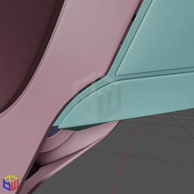 Mũ bảo hiểm nhân vật Blue Beetle trong phim 2023 - Image 26