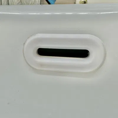 Nắp đậy lỗ chậu rửa hình oval cho bồn tắm và nhà bếp