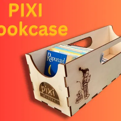 Hộp đựng sách thiếu nhi Pixibook 10x10cm