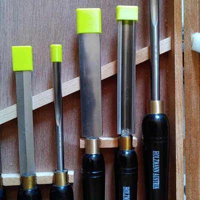 Bộ bảo vệ cho bộ chisel tiện gỗ Holzmann 6 chiếc