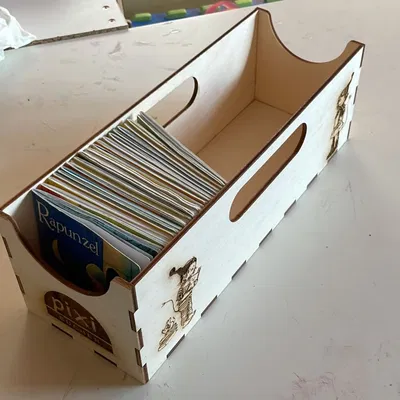 Hộp đựng sách thiếu nhi Pixibook 10x10cm