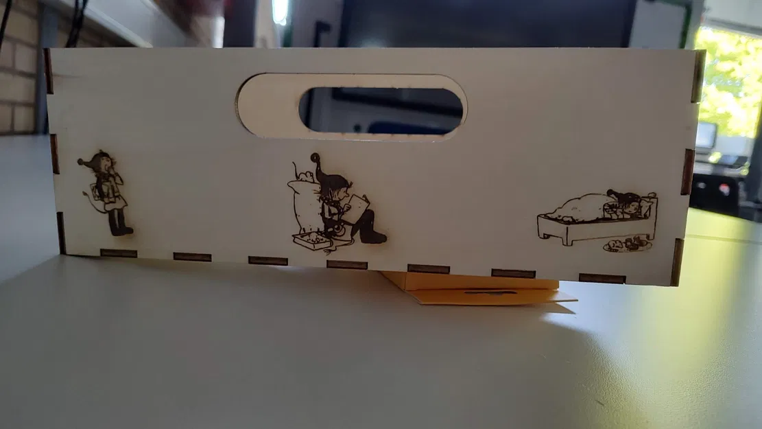 Hộp đựng sách thiếu nhi Pixibook 10x10cm - Image 6