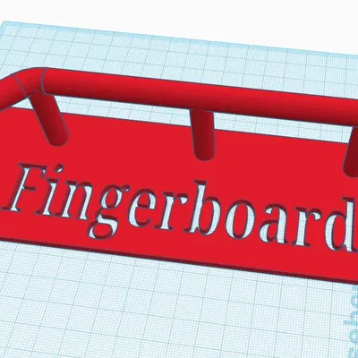 Ray trượt ngón tay cho mô hình fingerboard