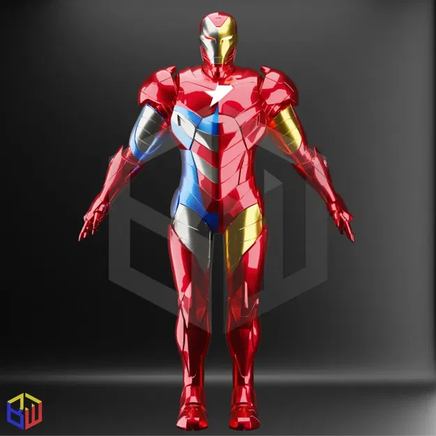 Bộ giáp Iron Man Extremis/Patriot Osborn - Image 1