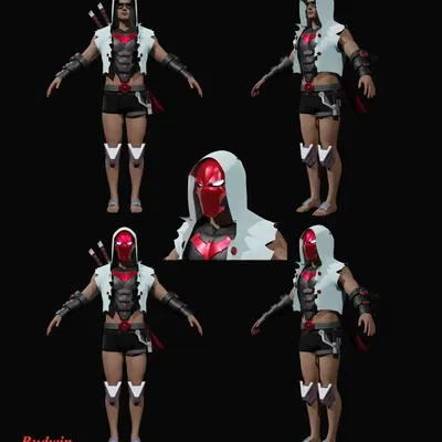 Bộ Giáp Đỏ Ronin Toàn Diện