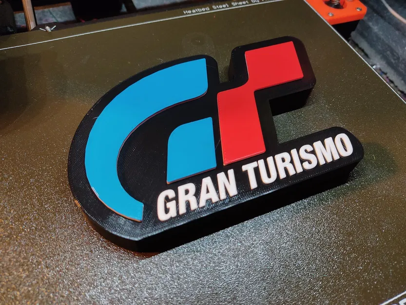 Biểu tượng Gran Turismo thiết kế trong Tinkercad - Image 1