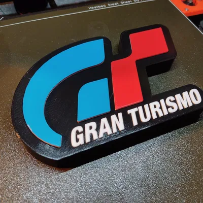 Biểu tượng Gran Turismo thiết kế trong Tinkercad