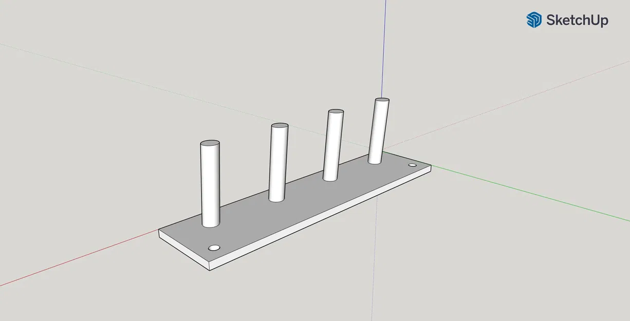 Giá treo dây tập thể dục gắn tường - Image 2
