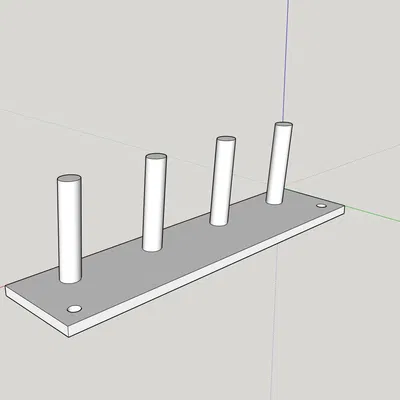 Giá treo dây tập thể dục gắn tường