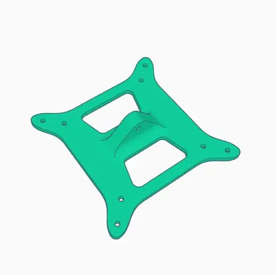 Gắn màn hình cho thùng máy Qube 500 kích thước 24-27 inch