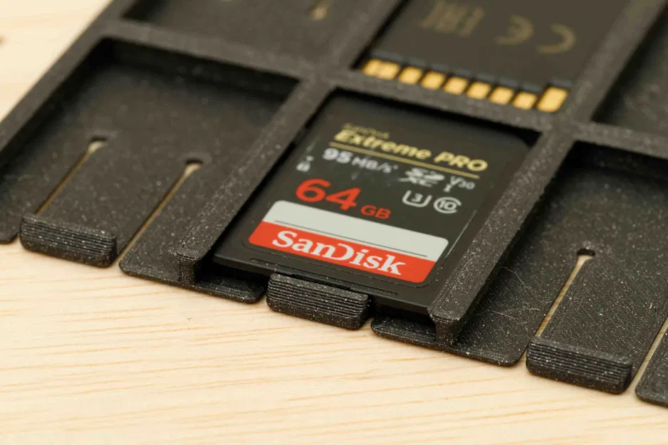 Giá đỡ thẻ SD phẳng an toàn cho 6 thẻ - Image 3