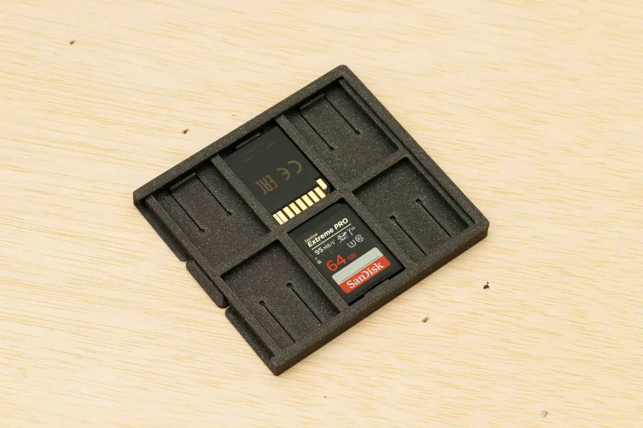 Giá đỡ thẻ SD phẳng an toàn cho 6 thẻ - Image 6