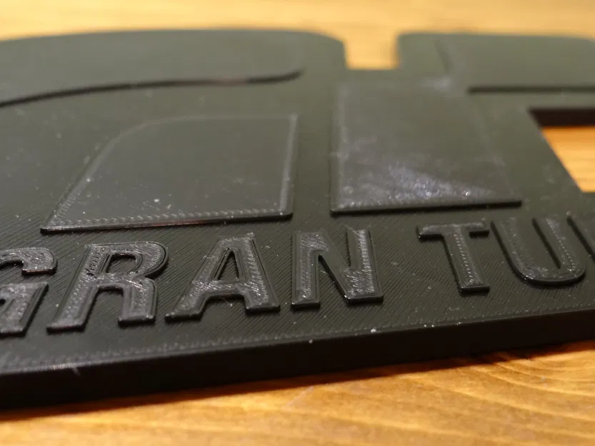 Biểu tượng Gran Turismo chia thành từng mảnh cho máy in 1 màu - Image 3