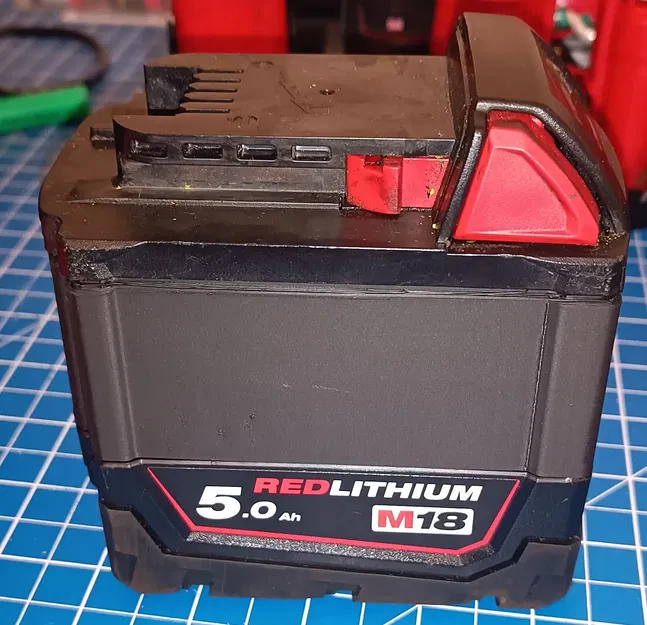 Mở rộng pin Milwaukee M18 42mm cho 2x 5.0Ah - Image 1