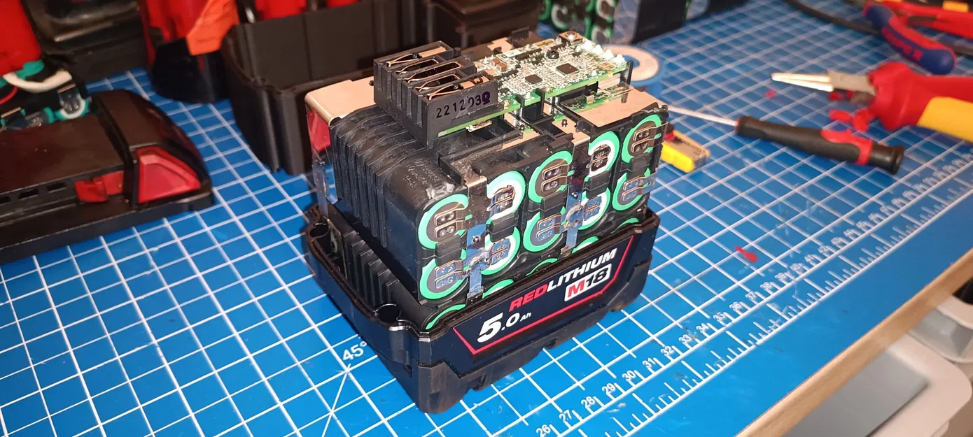 Mở rộng pin Milwaukee M18 42mm cho 2x 5.0Ah - Image 2