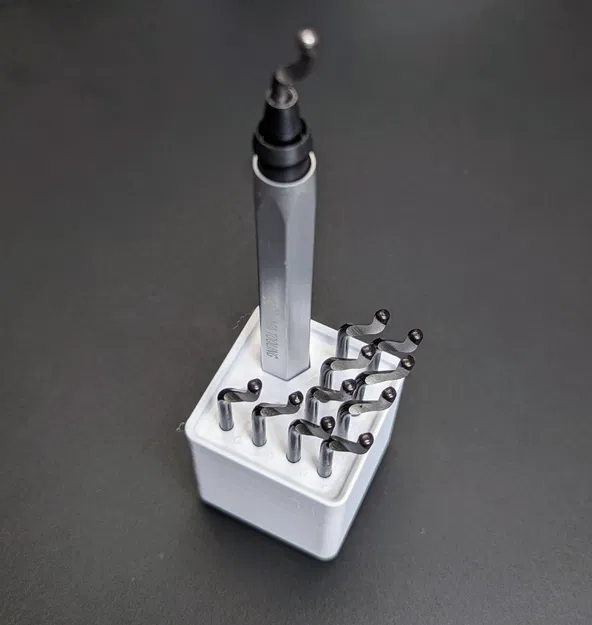 Giá đỡ 6U Gridfinity cho công cụ làm mịn AFA - Image 2