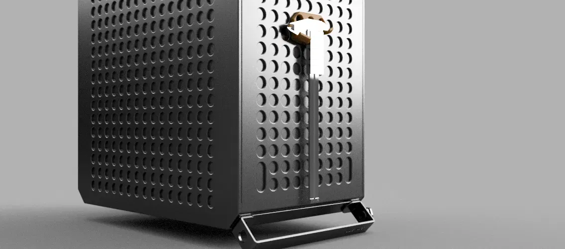 Giá đỡ thước cặp cho vỏ máy tính Cooler Master QUBE 500 - Image 4