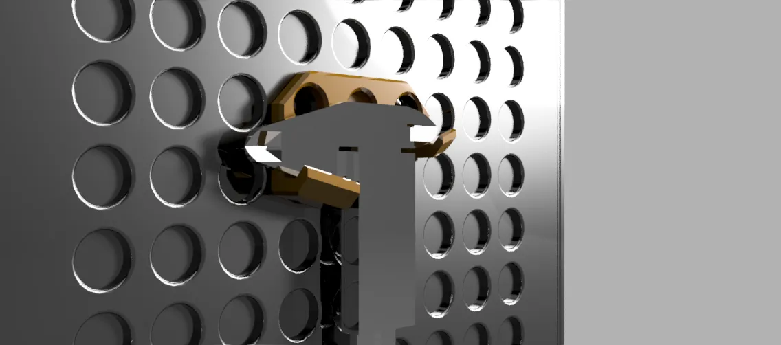 Giá đỡ thước cặp cho vỏ máy tính Cooler Master QUBE 500 - Image 5